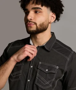 Tops | BKE Standard Shirt Black