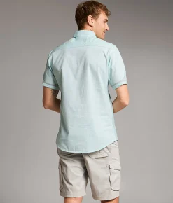 BKE Standard Shirt Mint Blue Discount