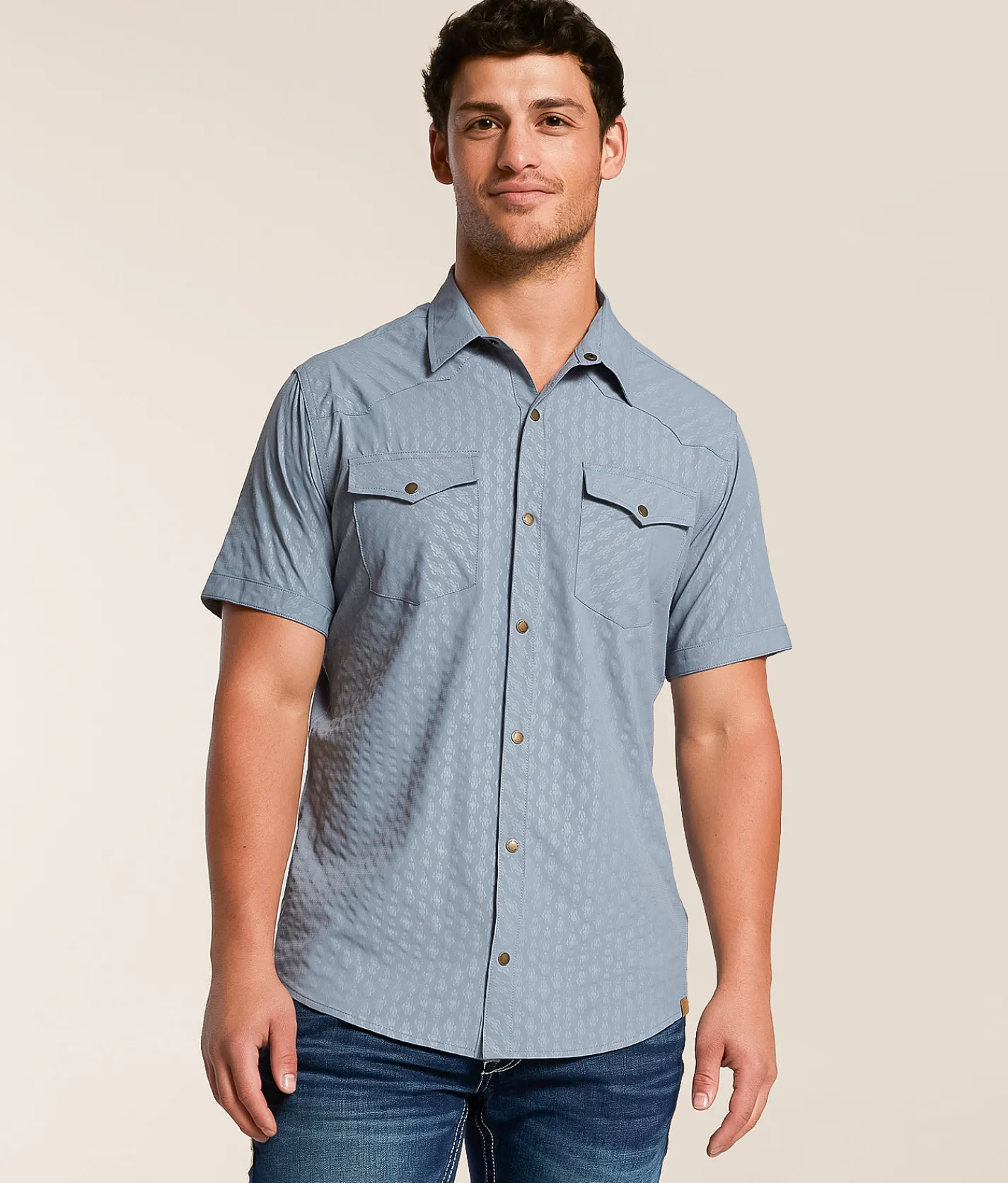 Gentry County Standard Stretch Shirt Tradewinds Clearance