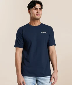 Graphic T-Shirts | Rock Revival Stanford T-Shirt Navy