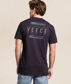 Veece Star Bound T-Shirt Dirty Red Proslub