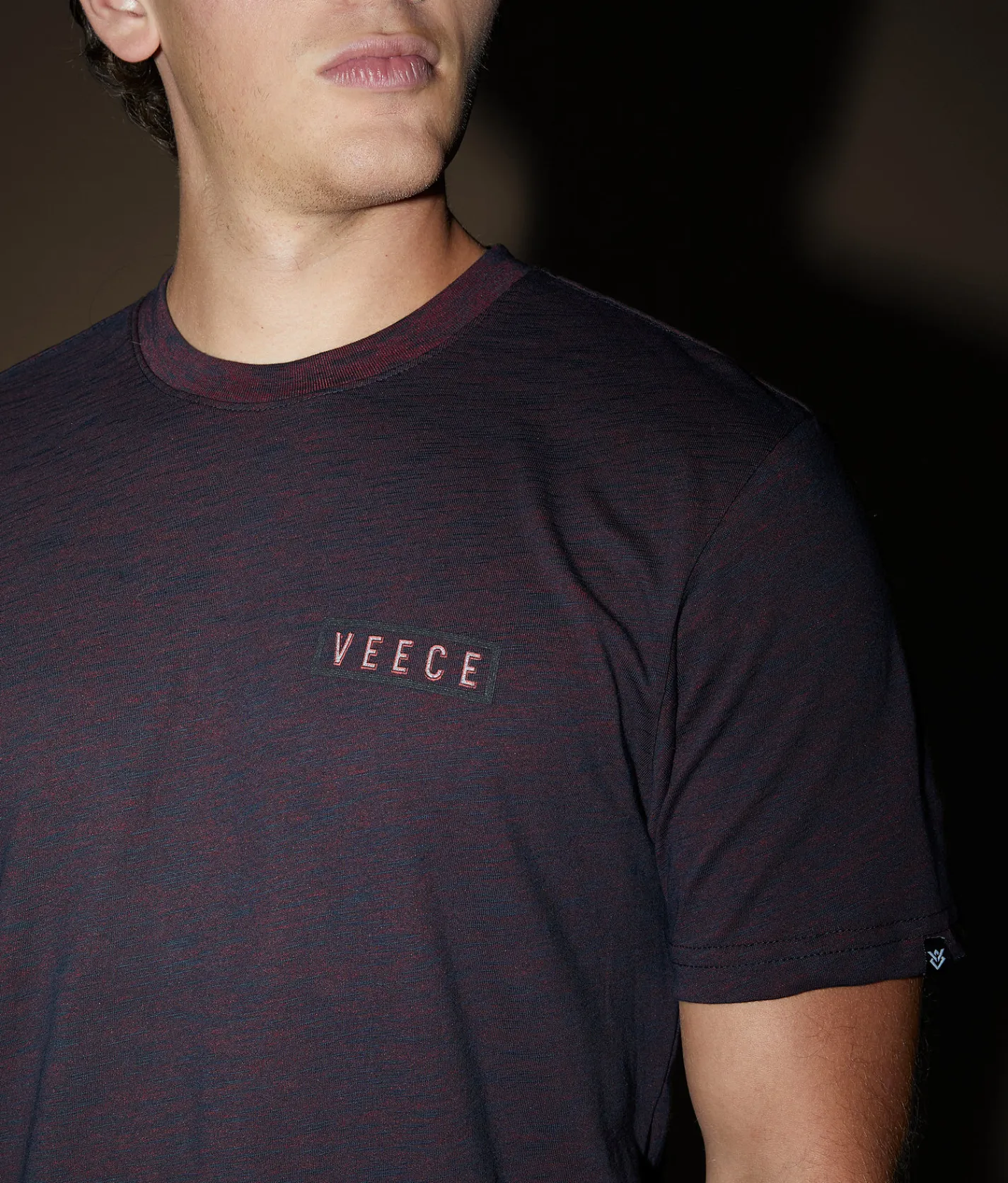 Veece Star Bound T-Shirt Dirty Red Proslub