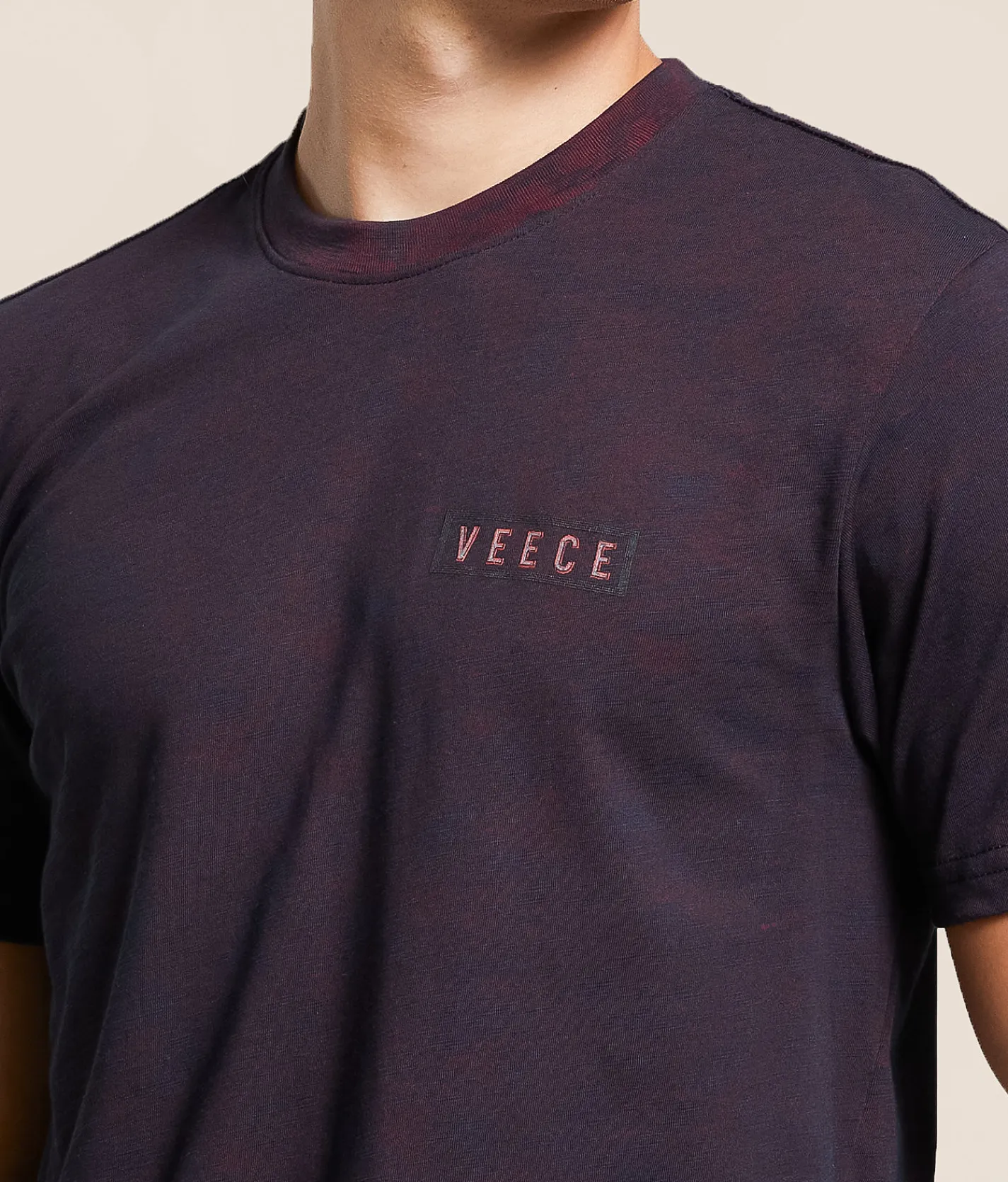 Veece Star Bound T-Shirt Dirty Red Proslub