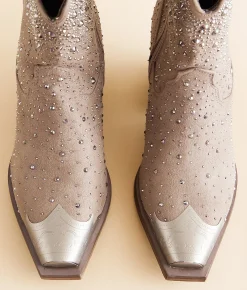 Very G Starburst Glitz Western Boot Taupe Sale