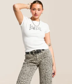 Tops | Rock Revival Star Rock T-Shirt White