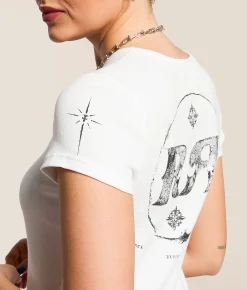 Tops | Rock Revival Star Rock T-Shirt White