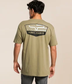 Graphic T-Shirts | Kimes Ranch Stars Stripes T-Shirt Light Olive