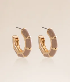 Accessories | BKE Statement Hoop Earring Gold