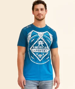 Graphic T-Shirts | American Fighter Staten Island T-Shirt White Multi