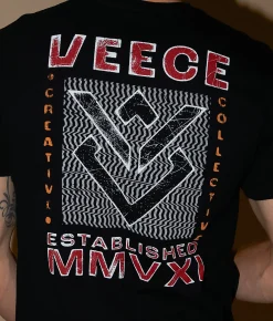 Veece Static Block T-Shirt Black New