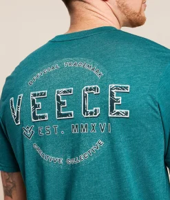 Veece Static Echo T-Shirt Teal Best