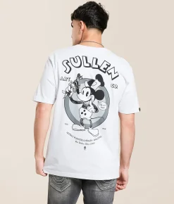Sullen Steamboat Sullie T-Shirt White Hot