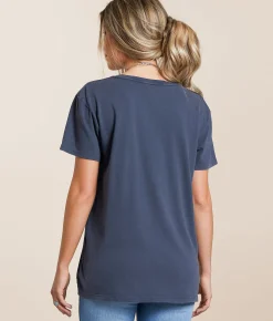 Wrangler® Steerhead T-Shirt Midnight Navy Clearance