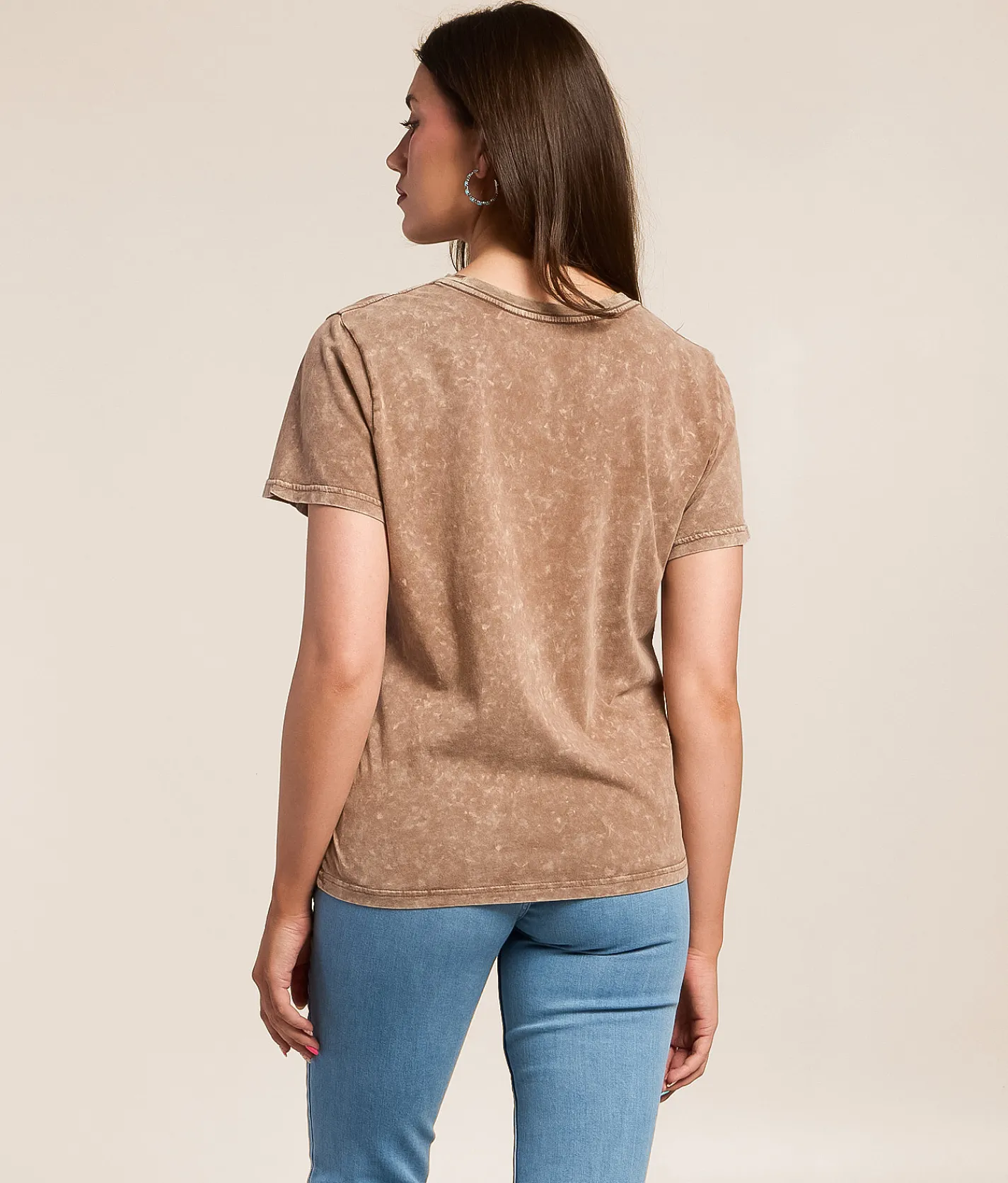 Tops | Wrangler® Steerhead T-Shirt Chocolate Chip