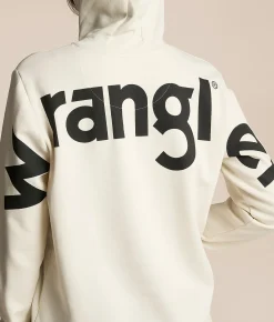 Tops | Wrangler® Steer Hooded Sweatshirt Vintage White