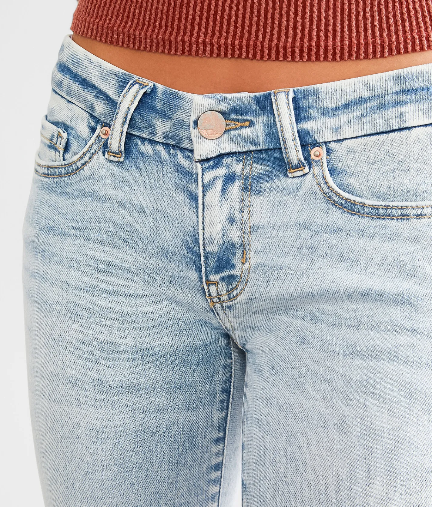 BKE Stella Ankle Skinny Stretch Jean Cotter Discount