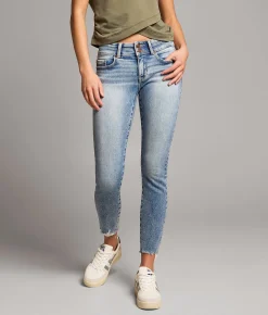 BKE Stella Ankle Skinny Stretch Jean Kaolin Outlet