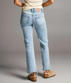 BKE Stella Cropped Straight Stretch Jean Kyllo Outlet