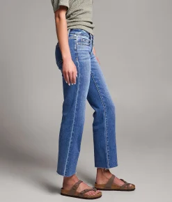 Jeans|Jeans | BKE Stella Cropped Straight Stretch Jean Stapp