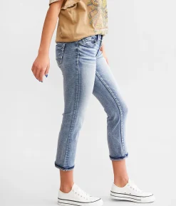 Jeans|Bottoms | BKE Stella Cuffed Stretch Capri Jean Potter 11