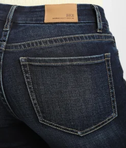 BKE Stella Mid-Rise Ankle Skinny Cuffed Jean Wilder