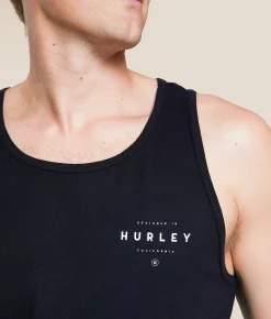 Hurley Stellar Tank Top Black Hot