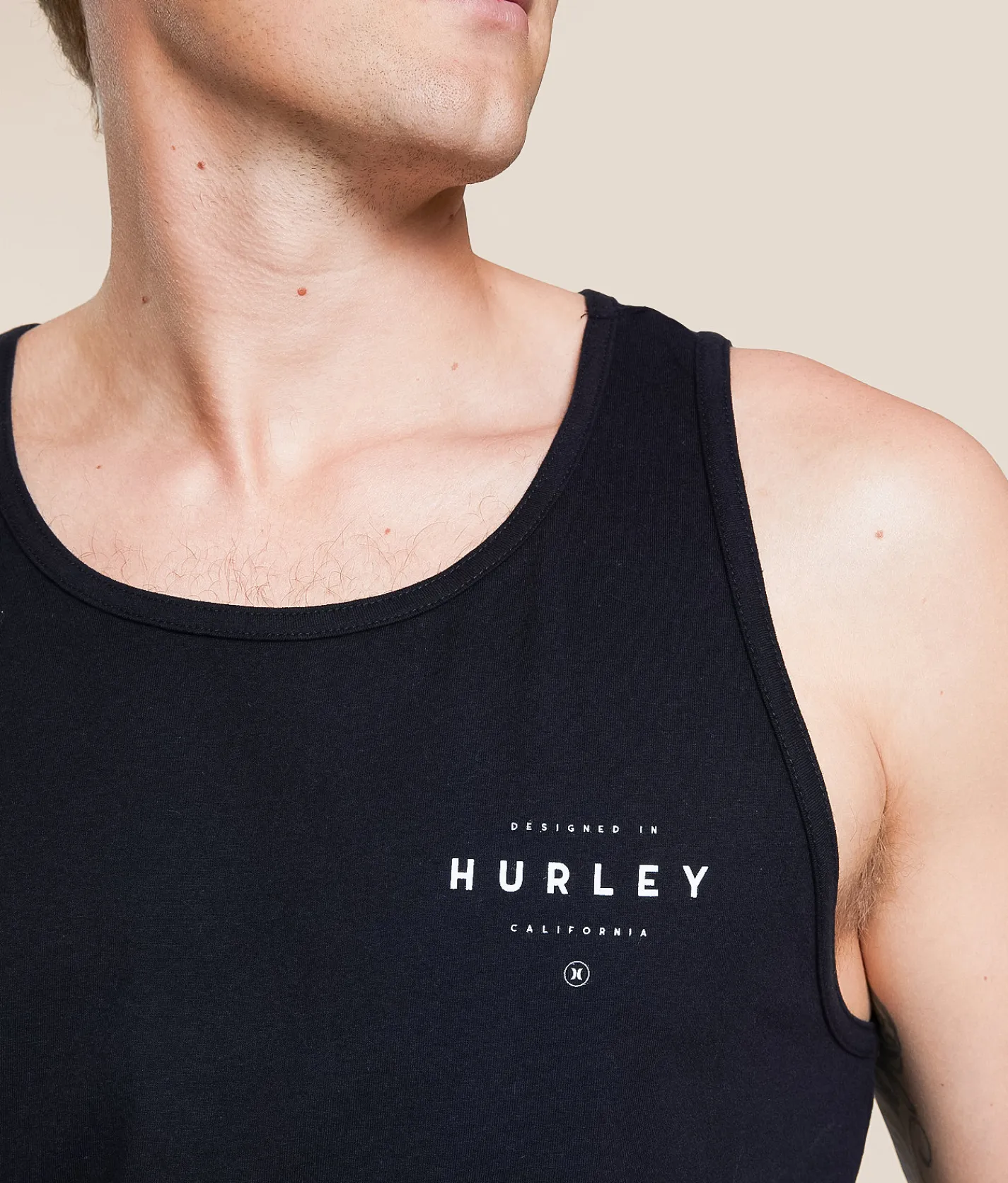 Hurley Stellar Tank Top Black Hot