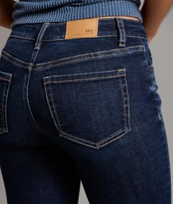 Jeans|Bottoms | BKE Stella Straight Cuffed Stretch Jean Hosino 4