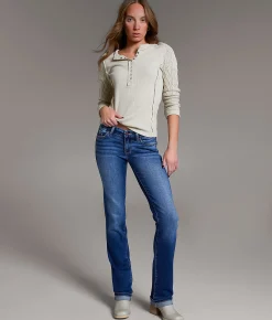 Jeans|Bottoms | BKE Stella Straight Stretch Jean Newgard 2