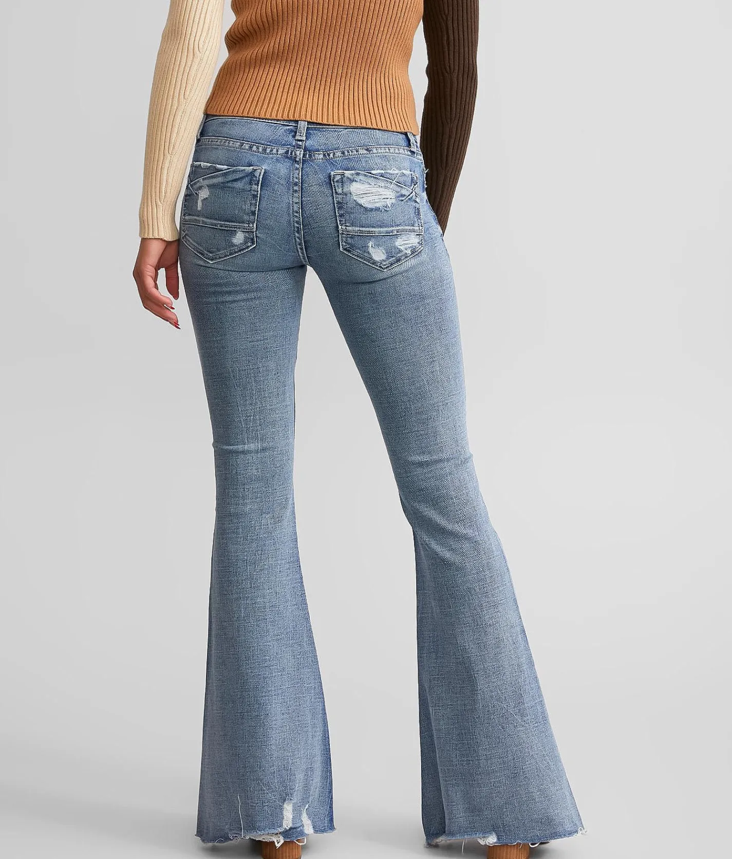 BKE Stella Super Flare Stretch Jean Cully New