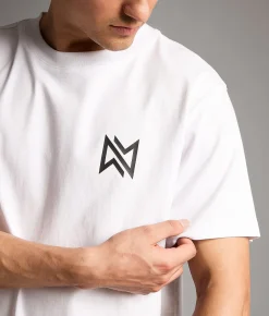 Maven Co-op Stencil Performance T-Shirt White Outlet