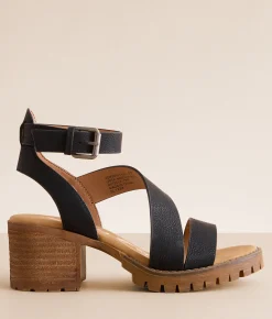Shoes | Very G Stephanie Strappy Heeled Sandal Black