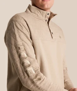 Tops | Hooey Stevie Quarter Snap Pullover Tan