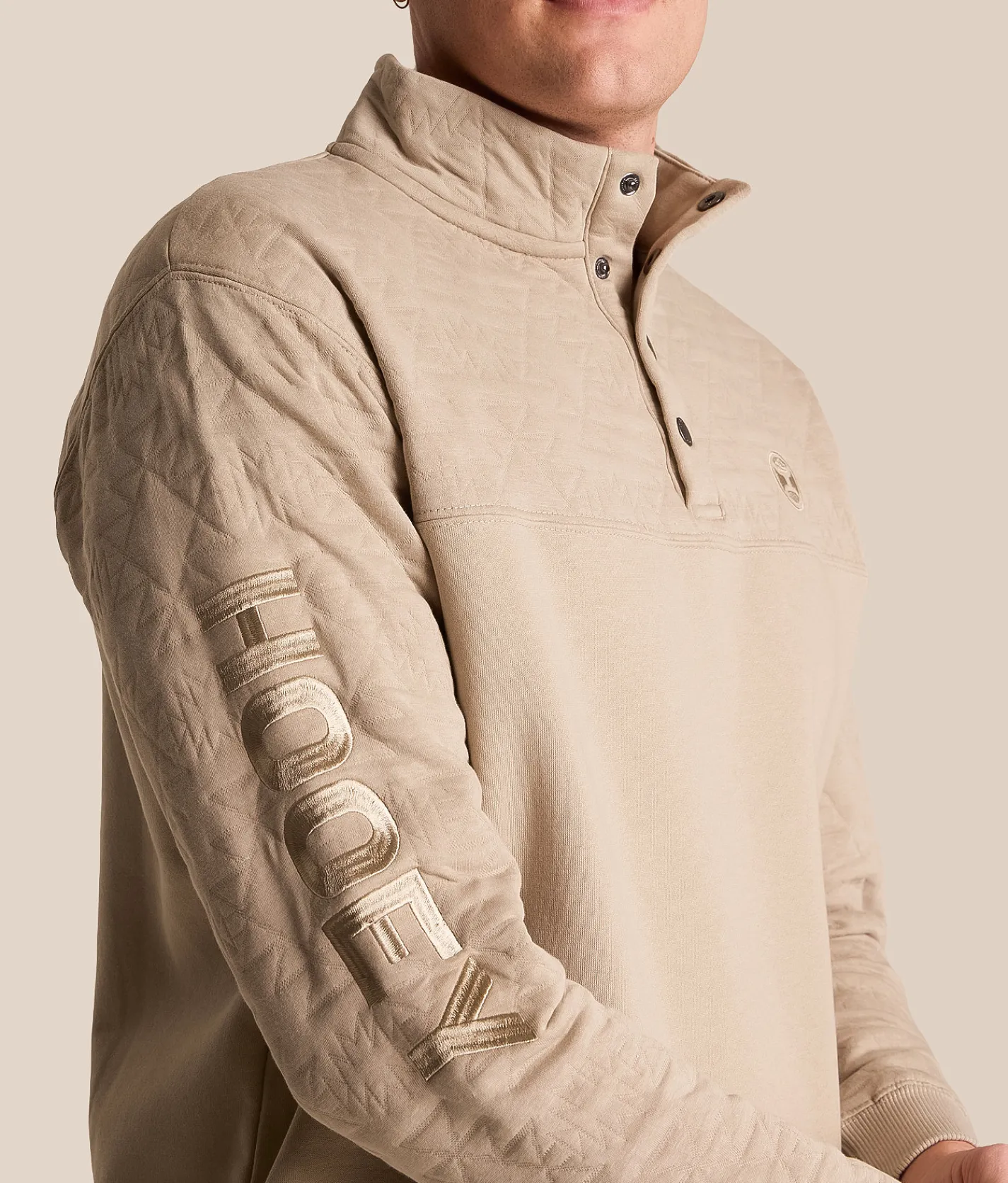 Tops | Hooey Stevie Quarter Snap Pullover Tan