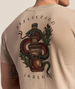 Tops|Graphic T-Shirts | Affliction Stillwater Grave T-Shirt Peyote