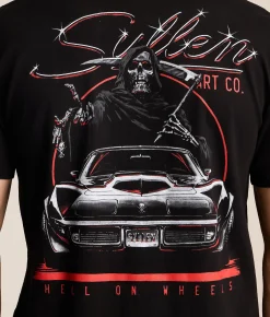 Sullen Stingray T-Shirt Jet Black Online