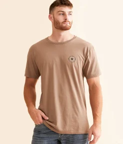 Ariat Stipple Bison T-Shirt Brown Savana