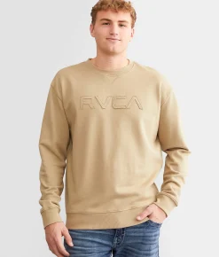 RVCA Stitched Pullover Khaki