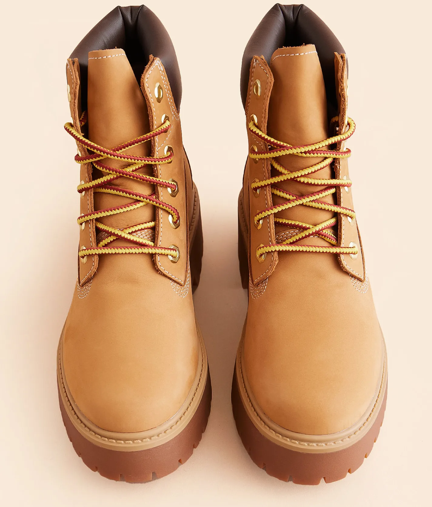 Timberland® Stone Street Mid Leather Boot Wheat