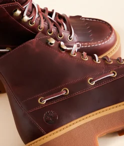 Timberland® Stone Street Platform Boot Burgundy Sale