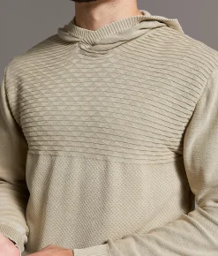 Tops | BKE Stonewash Crossover Hooded Sweater Pure Cashmere