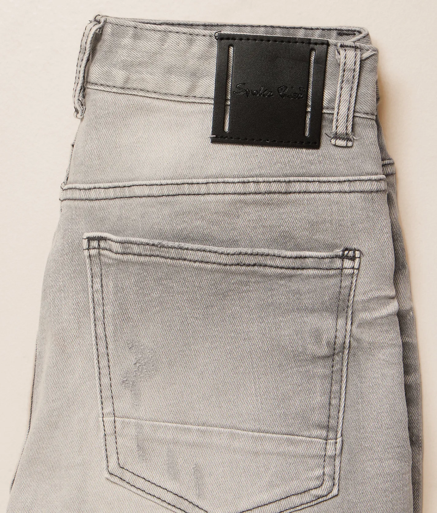 Smoke Rise® Straight Stretch Jean Rubio Grey New