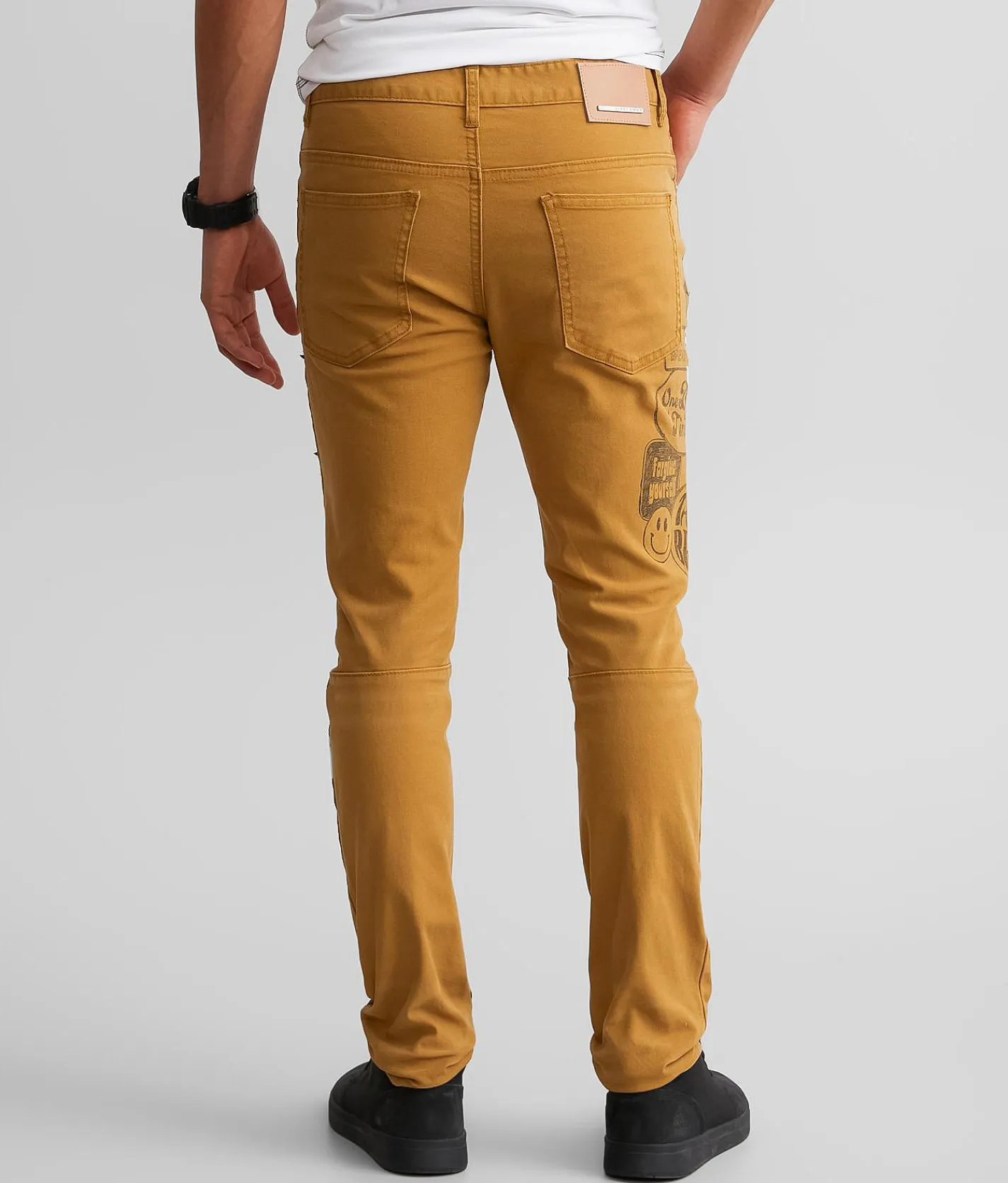 First Row® Straight Stretch Jean Wheat Clearance