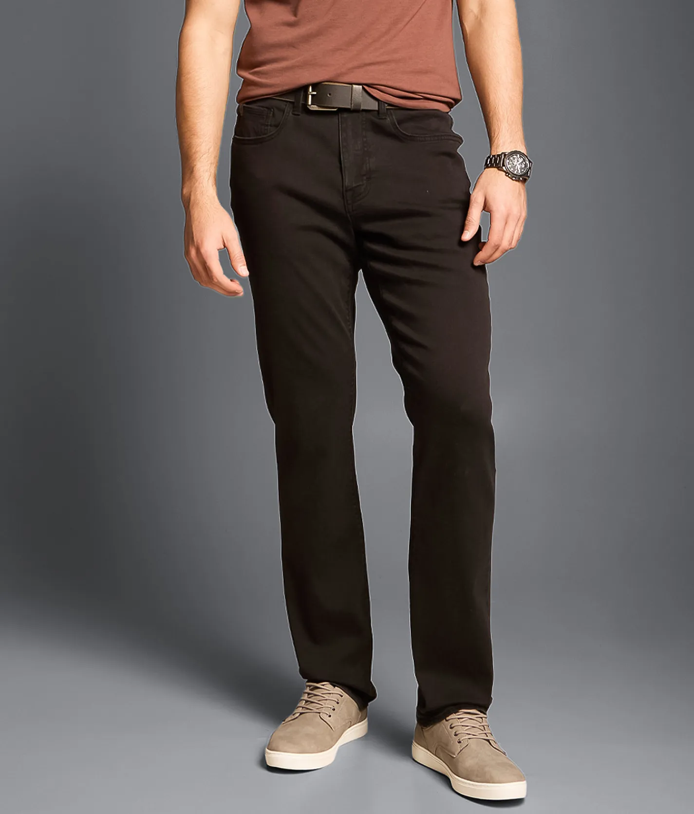New Jeans|Bottoms | Outpost Makers Straight Stretch Jean Black