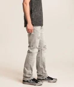 Bottoms | Smoke Rise® Straight Stretch Jean Rubio Grey