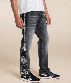 Sale Jeans|Jeans | PREME Straight Stretch Jean Black Wash