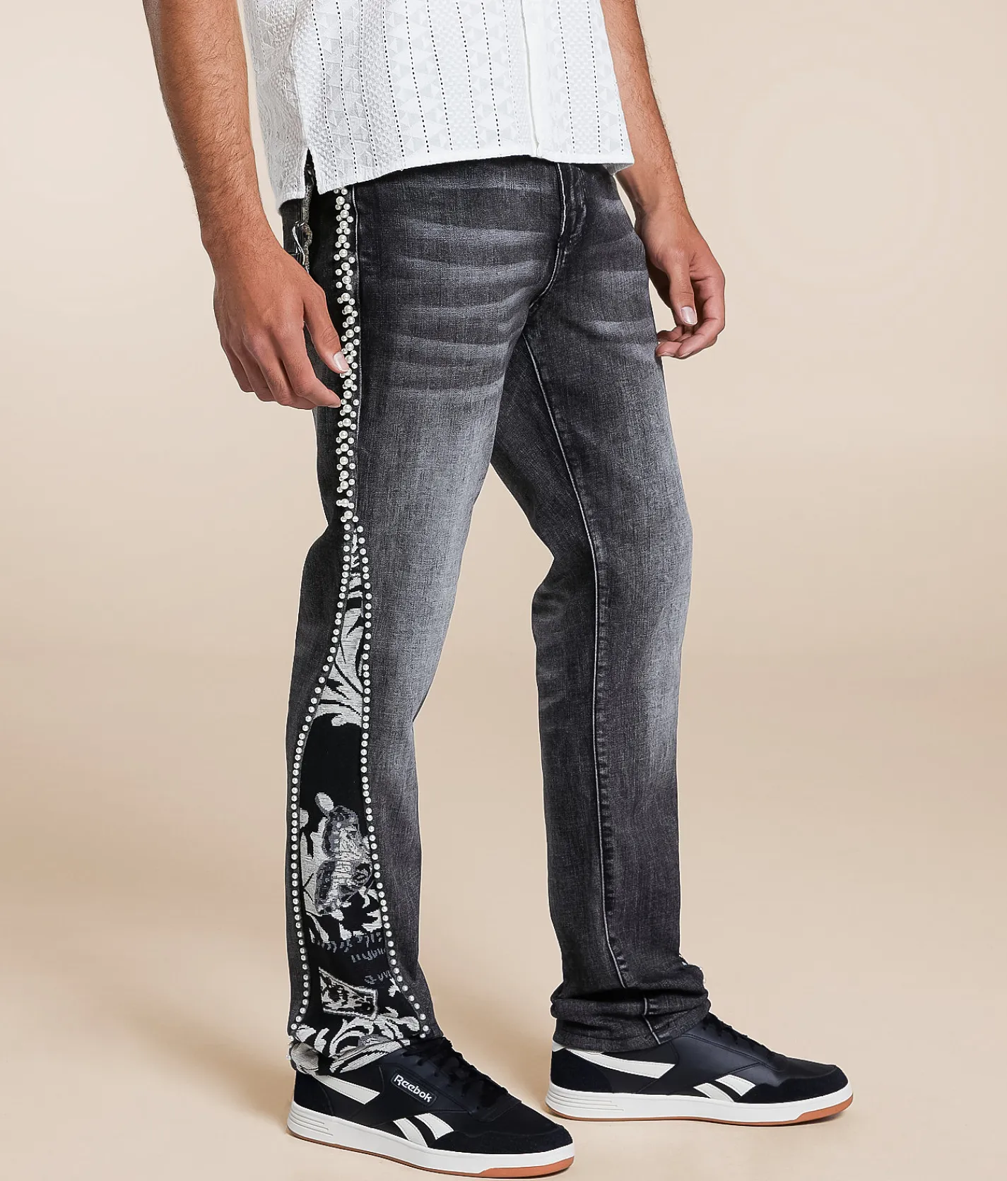 Sale Jeans|Jeans | PREME Straight Stretch Jean Black Wash