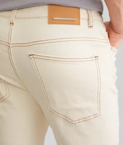 Sale Jeans|Bottoms | First Row® Straight Stretch Jean Light Khaki