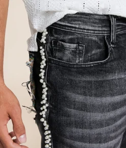 PREME Straight Stretch Jean Black Wash Discount