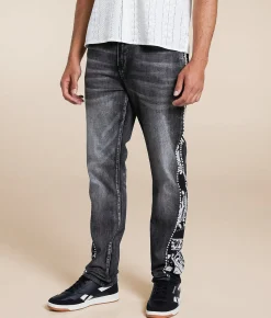 PREME Straight Stretch Jean Black Wash Discount